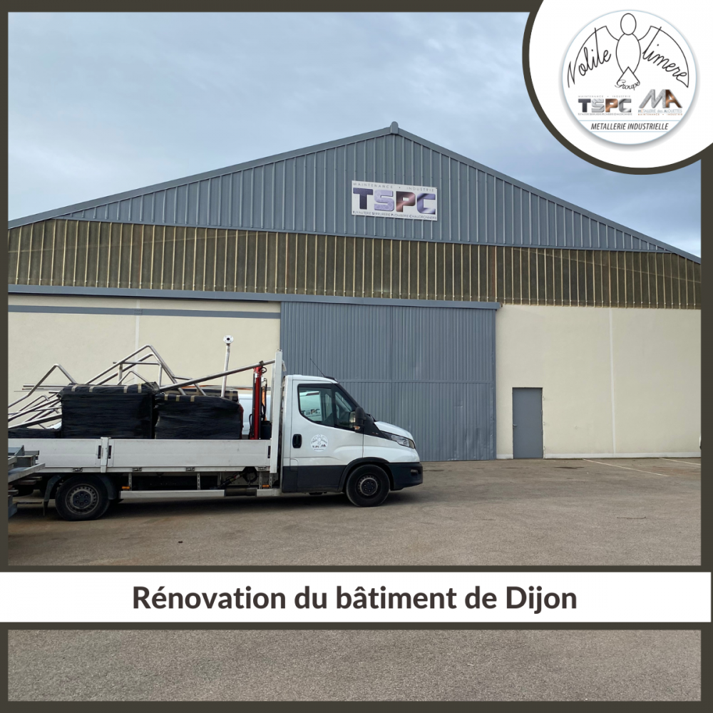 Rénovation du bâtiment de Dijon
