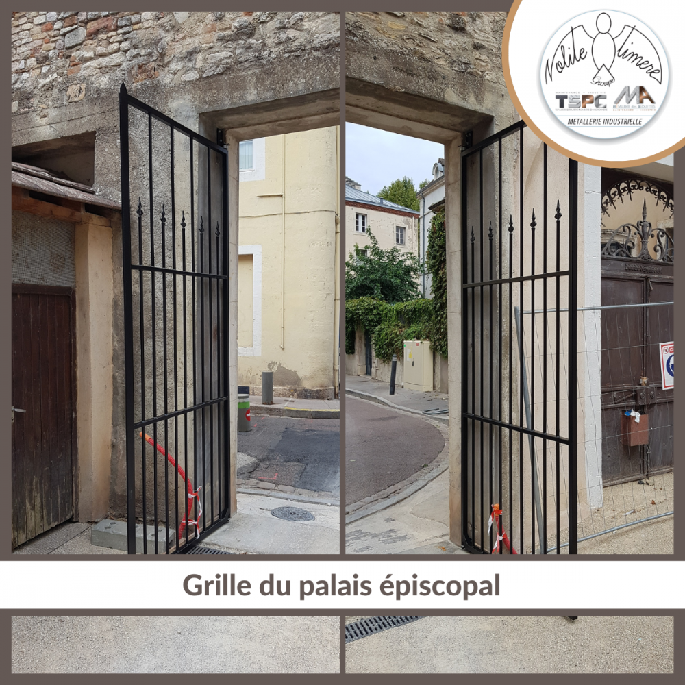 Grille du palais épiscopal - 3